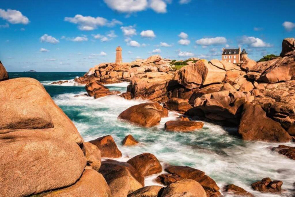 Belle maison néo-bretonne à 5 minutes de la mer Tréveneuc Extérieur photo